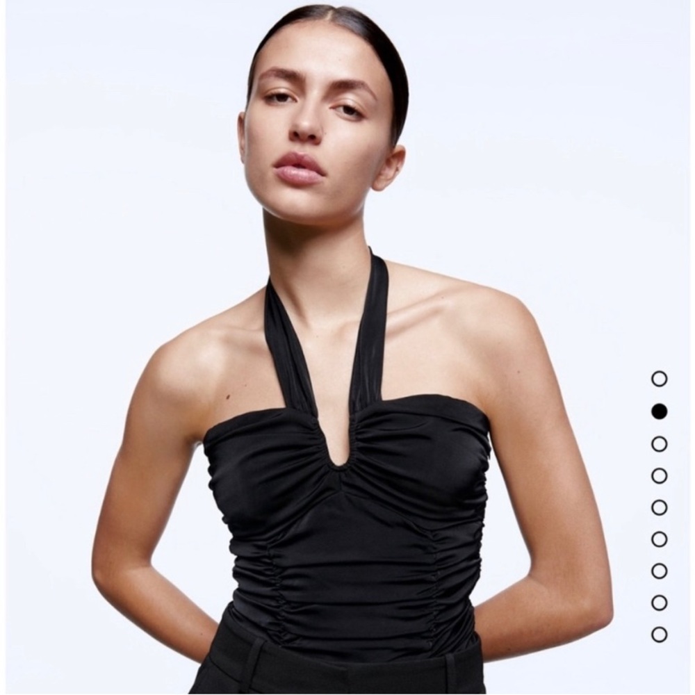 Zara halter bodysuit